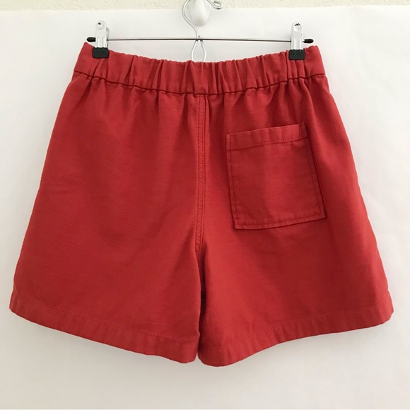J. CREW Pull-On Camp Short Spiced Cayenne Elastic Waist - Picture 5 of 13